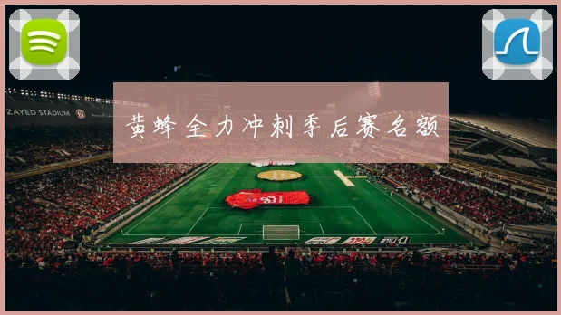 黄蜂全力冲刺季后赛名额